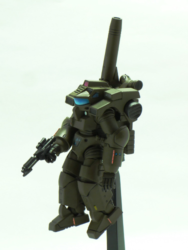 そういやバイザーは塗りつぶしてありましたっけ